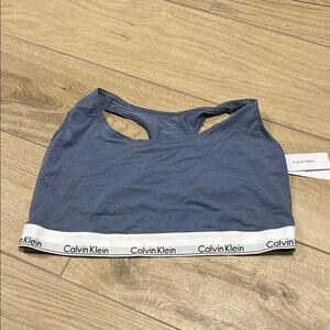 Calvin Klein Blue Sports Bra